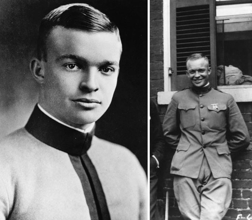 Bộ ảnh chân dung nhiều đời Tổng Thống Mỹ khi còn trẻ - 22 Dwight Eisenhower, 25 và 29 tuổi