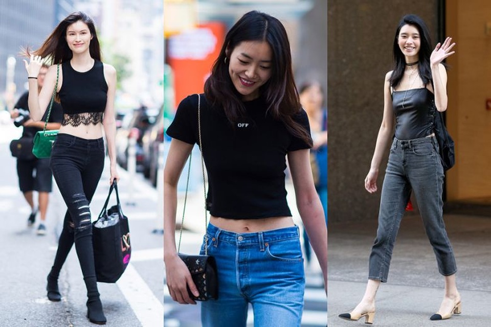 
Victorias Secret show 2017 được cho là sẽ có tới 6 siêu mẫu Trung Quốc tham gia trình diễn - 3 trong số đó - từ trái sang: He Sui, Liu Wen và Xi Mengyao đã có buổi thử đồ tại trụ sở Victorias Secret ở New York hồi cuối tháng 8
