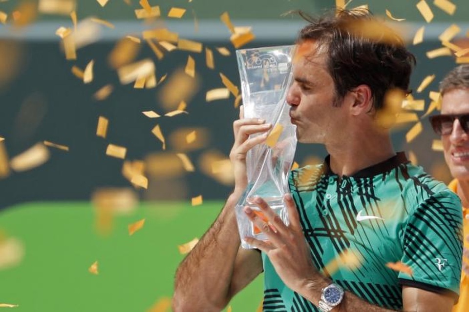 Hạ gục Nadal, Federer vô địch Miami Open - 1