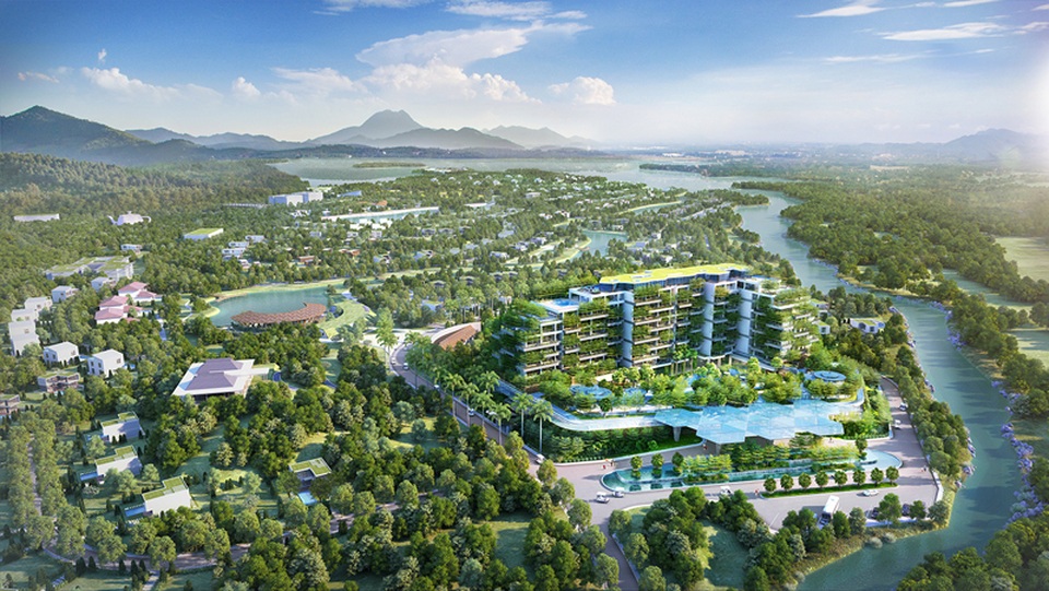 Môi trường sống xanh mang cơ hội cho chủ nhân tận hưởng giá trị cuộc sống viên mãn.