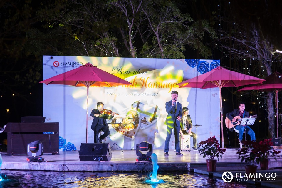 Sân khấu nhạc nước Bamboo Wings – nơi thăng hoa cảm xúc.