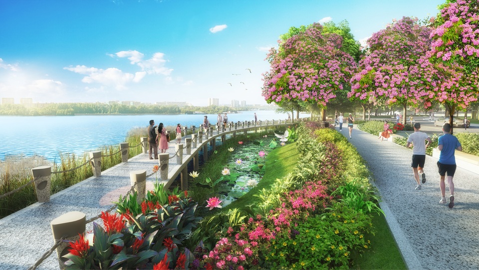 “Hốt bạc” kinh doanh với cửa hàng tại phố đi bộ - 2 Không gian thơ mộng với đặc trưng là hoa Singapore Sakura tại khu phức hợp Phú Mỹ Hưng Midtown cũng hứa hẹn là điểm đến lý tưởng cho các gia đình khi đưa vào hoạt động giai đoạn 1 - 2019
