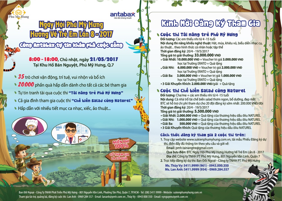 Nhanh tay đăng ký cuộc thi “Tài năng trẻ Phú Mỹ Hưng năm 2017 - 1 Nhanh tay đăng ký cuộc thi “Tài năng trẻ Phú Mỹ Hưng năm 2017 - 1