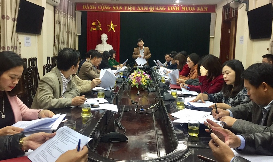 Lễ Xăng Khan là di sản văn hóa phi vật thể Quốc gia - 1
Ngày 12/12/2017, Sở Văn hóa, Thể thao tỉnh Nghệ An tổ chức cuộc họp với các địa phương triển khai tổ chức “Đêm hội sắc Xuân miền Tây Nghệ An năm 2018” và công bố Di sản văn hóa phi vật thể quốc gia lễ Xăng Khan (Ảnh: Phan Bích Hậu).