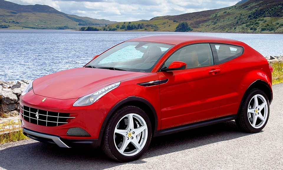 Ferrari vẫn nói không với xe SUV? - 3 Một phác thảo Ferrari FX16 - chiếc SUV đầu tiên của hãng siêu xe thể thao nước Ý.