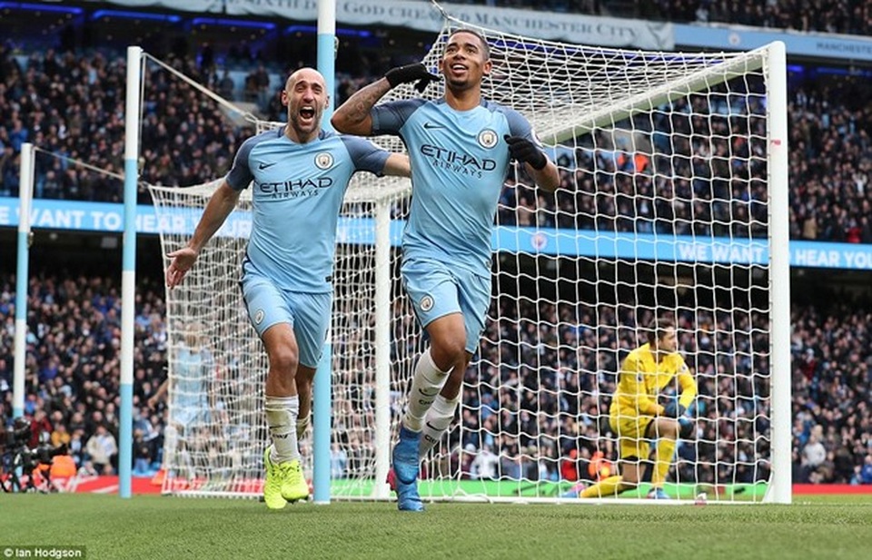 Gabriel Jesus - “Cục vàng” của Pep Guardiola - 1 Gabriel Jesus tỏa sáng rực rỡ ở Man City