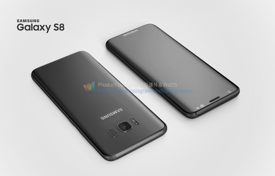 Galaxy S8 lộ ảnh render