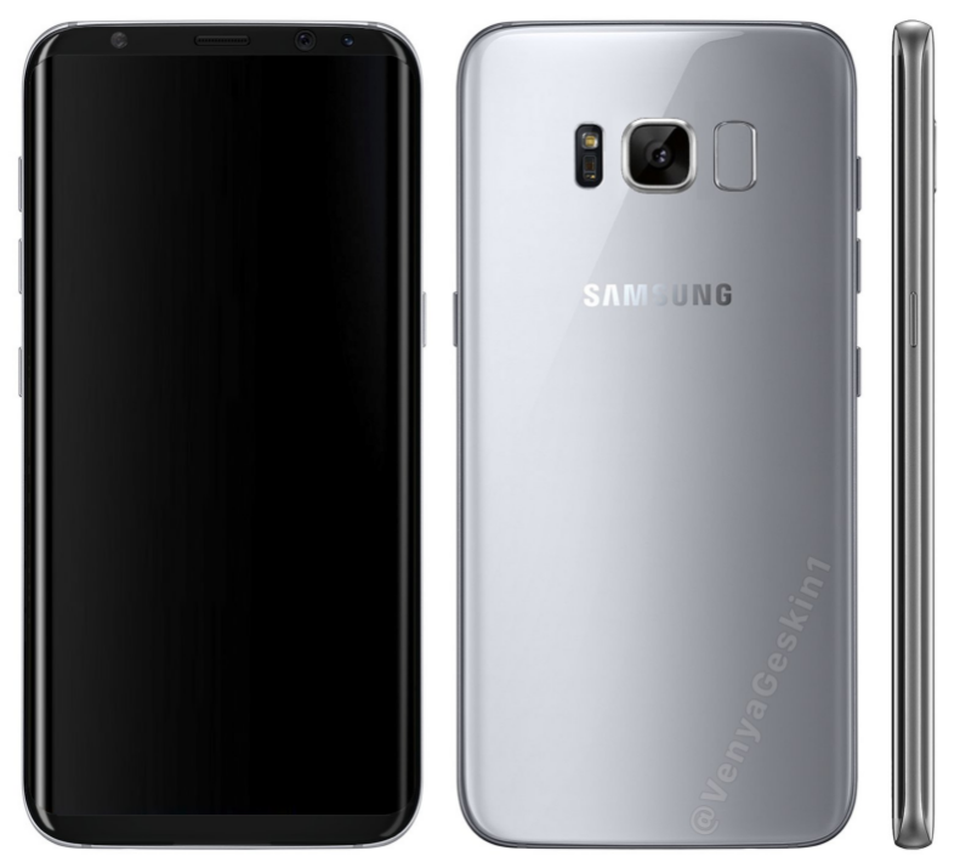 Những chiếc Galaxy S8 tuyệt đẹp dựa trên các thông tin rò rỉ - 1 Những chiếc Galaxy S8 tuyệt đẹp dựa trên các thông tin rò rỉ - 1