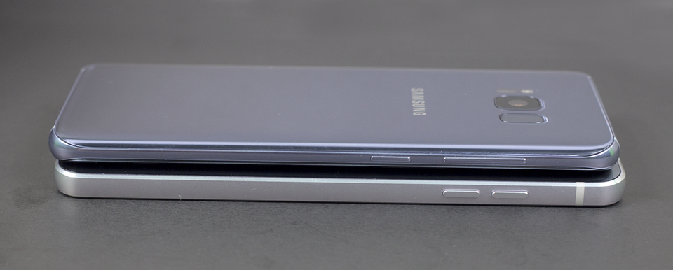 So sánh thiết kế của Galaxy S8 và LG G6 - 3 So sánh thiết kế của Galaxy S8 và LG G6 - 3