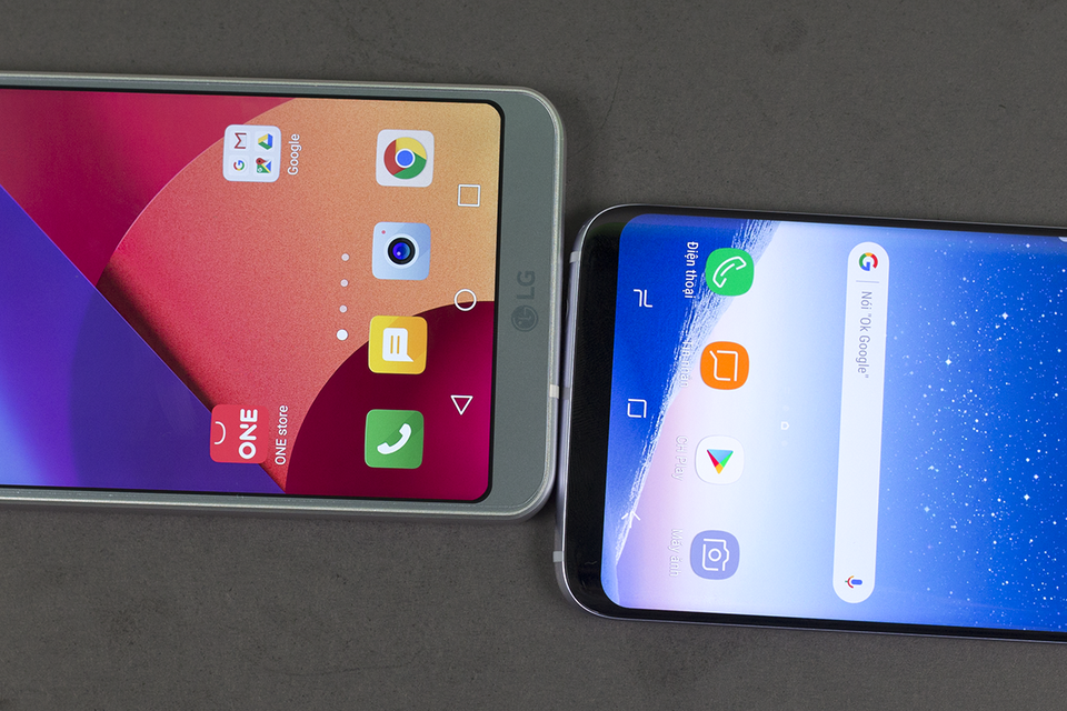 So sánh thiết kế của Galaxy S8 và LG G6 - 7 So sánh thiết kế của Galaxy S8 và LG G6 - 7