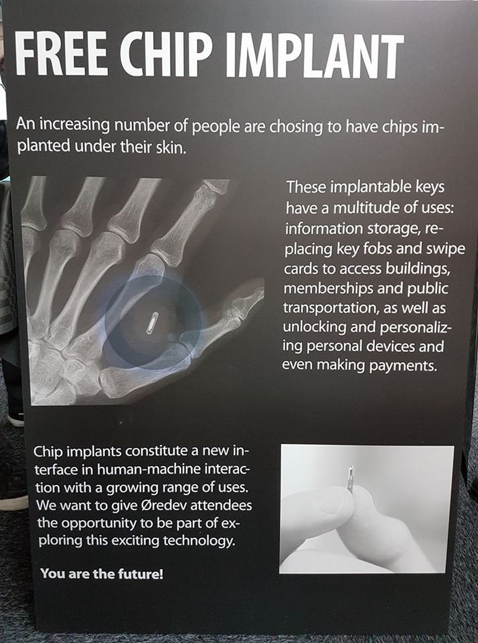 Cấy chip siêu nhỏ vào cơ thể nhân viên để... công việc dễ dàng hơn - 3 Cấy chip siêu nhỏ vào cơ thể nhân viên để... công việc dễ dàng hơn - 3