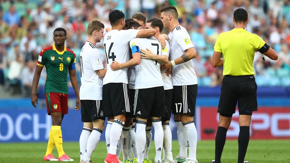 Hạ gục Cameroon, Đức gặp Mexico ở bán kết Confederations Cup - 1
Đội tuyển Đức chính thức giành ngôi đầu bảng B Confederations Cup 2017