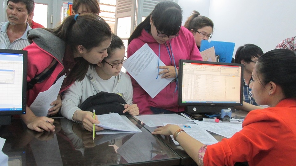 Hướng dẫn ghi phiếu đăng ký dự thi THPT quốc gia và xét tuyển ĐH,CĐ 2017 - 1 Hướng dẫn ghi phiếu đăng ký dự thi THPT quốc gia và xét tuyển ĐH,CĐ 2017 - 1