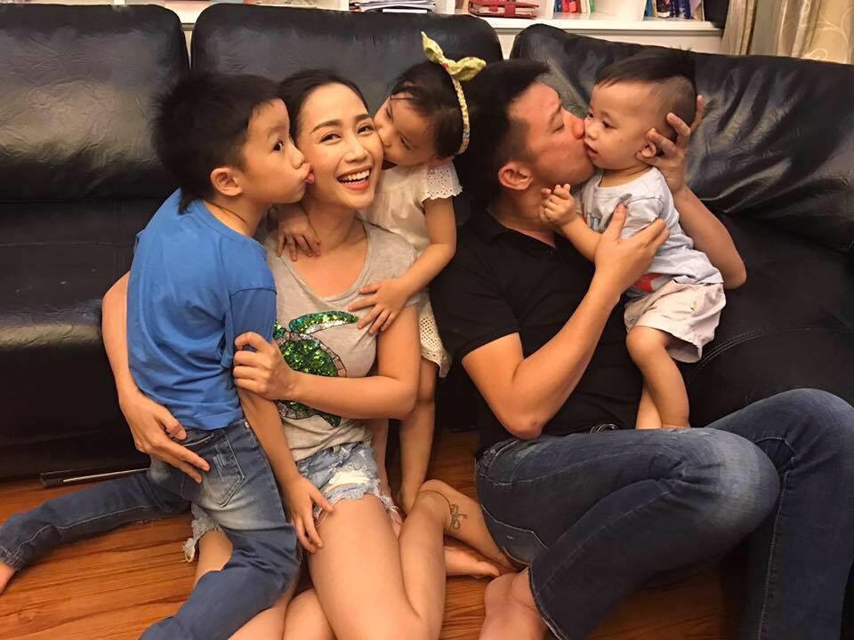 Ốc Thanh Vân nhắn gửi bố hãy an tâm, cô hứa sẽ sống thật tốt, chăm lo cho gia đình. (Trong ảnh là tổ ấm nhỏ của nữ MC).