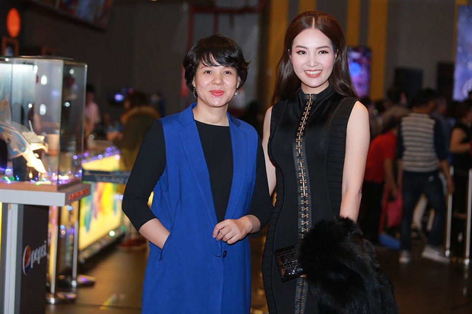 MC Diễm Quỳnh và Á hậu - MC Thụy Vân cũng có mặt.