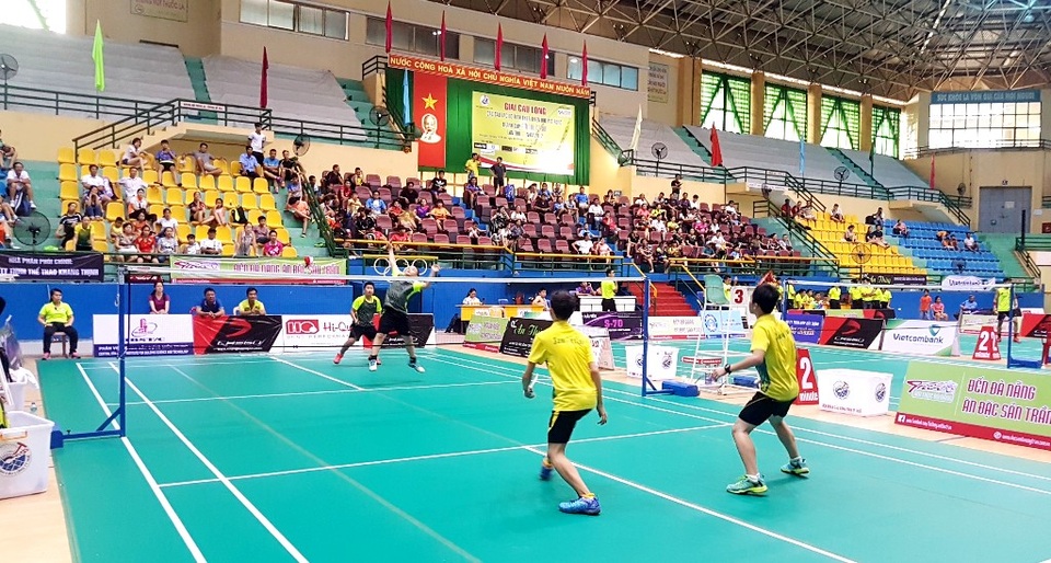 Sôi động giải cầu lông vô địch các CLB Thừa Thiên Huế mở rộng - 6 Nhiều trận đấu với chất lượng cao và sự cống hiến hết mình các vận động viên toàn quốc