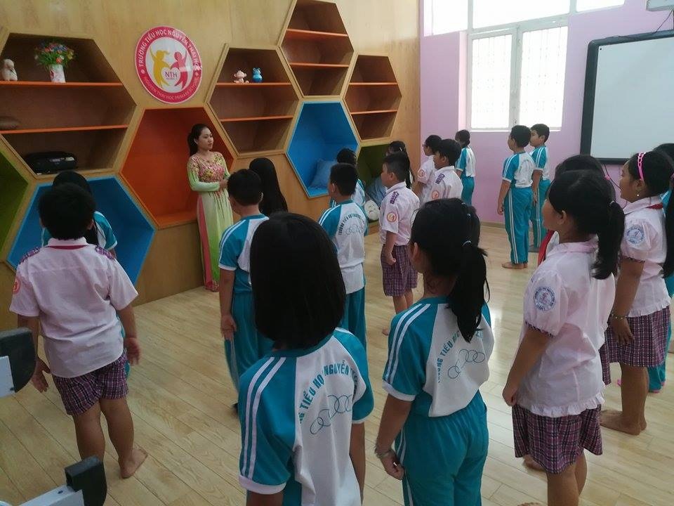 Quỹ phụ huynh: Tự nguyện nhưng ấn định mức thu - 4 Trường tiểu học Nguyễn Thái Học đang thực hiện đề án Trường học tiên tiến