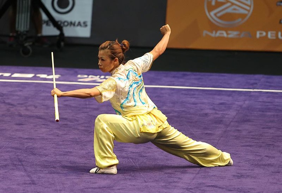 Nhật ký SEA Games ngày 20/8: Wushu, TDDC và bắn cung mang về 4 HCV - 14 
Phương Giang tỏa sáng ở nội dung côn thuật nữ