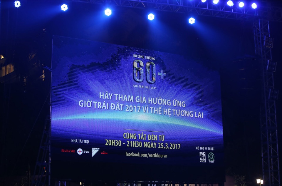 Đếm ngược trước sự kiện Giờ Trái đất năm 2017 tại Việt Nam - 1 Đếm ngược trước sự kiện Giờ Trái đất năm 2017 tại Việt Nam - 1