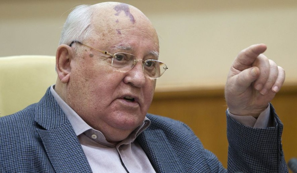 Ông Gorbachev cảnh báo Nga - Mỹ đang hủy hoại lẫn nhau - 1 Cựu lãnh đạo Liên bang Xô viết Mikhail Gorbachev (Ảnh: Sputnik)