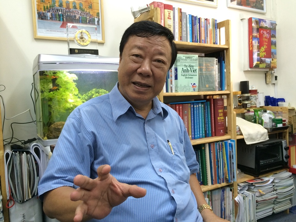 GS.TSKH Nguyễn Trọng Hòa – nguyên Viện trưởng Viện Nghiên cứu và Phát triển TPHCM