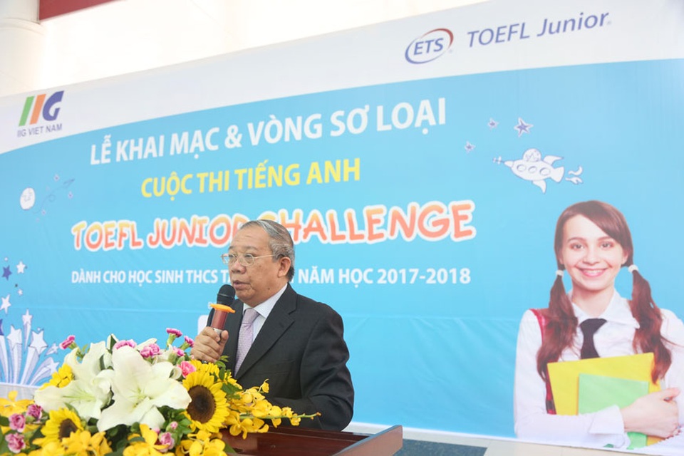 TOEFL Junior Challenge 2017-2018: Hơn 11.000 học sinh thủ đô tham dự vòng 1 - 1 
GS.TS khoa học Trần Văn Nhung – Tổng thư ký Hội Đồng chức danh Giáo sư Nhà nước – Nguyên thứ trưởng Bộ Giáo dục và Đào tạo