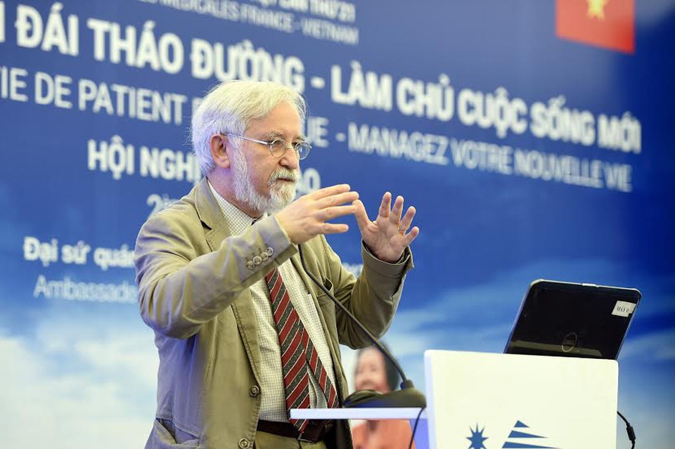 Làm gì khi biết mắc bệnh đái tháo đường? - 1
GS. Gérard Reach, Điều phối việc Quản lý những Nguy cơ liên quan đến Dịch vụ Y tế, Nhóm bệnh viện ĐH Paris – Seine Saint-Denis (Pháp) - Ảnh: M.T