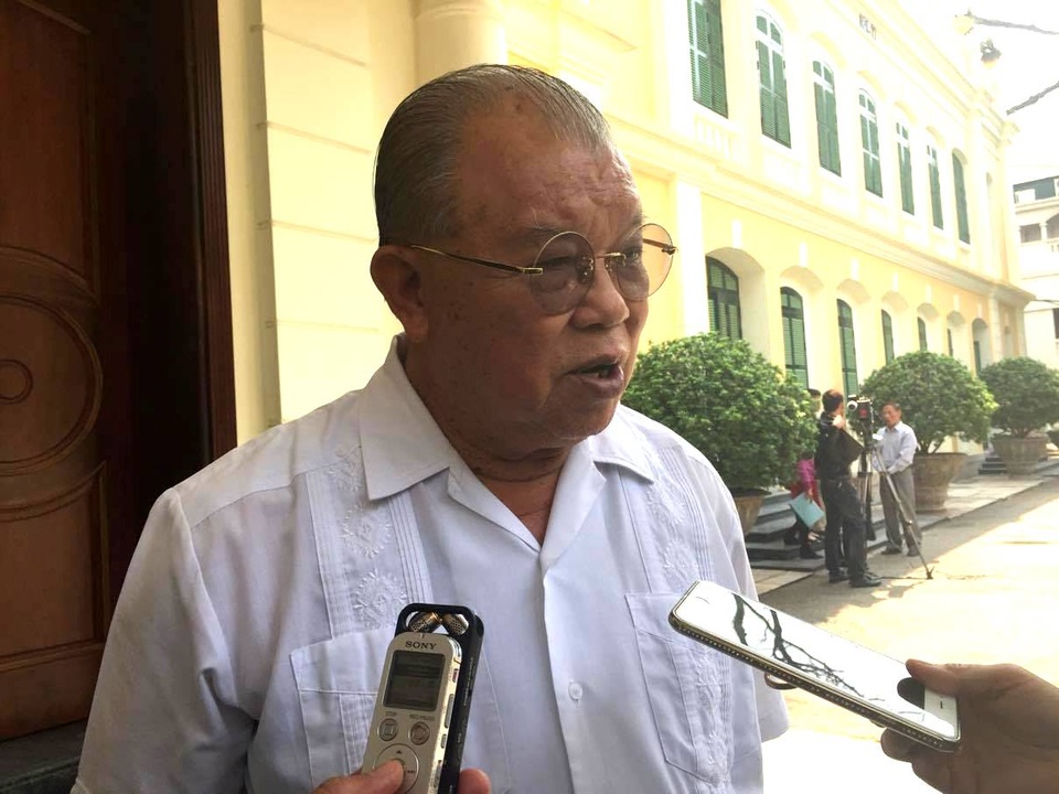 GS Võ Tòng Xuân: Hơn 60% nông dân nghèo là do cách làm cũ kỹ, lạc hậu - 1 GS Võ Tòng Xuân, Đại học Cần Thơ (ảnh Nguyễn Tuyền)