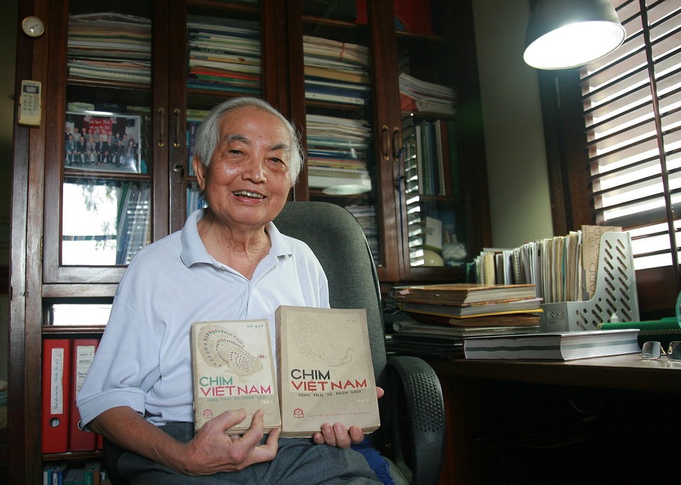 GS Võ Quý - Một nhà điểu học và môi trường học tài năng - 1
GS Sinh học Võ Quý - nhà bảo tồn thiên nhiên hàng đầu Việt Nam - đã qua đời ngày 10/1, thọ 88 tuổi. (Ảnh: Bùi Tuấn)