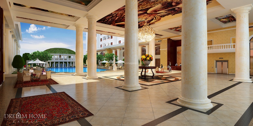 Thanh toán 30% nhận nhà, cơ hội đầu tư "hot" 2017 - 4 Sảnh đón Golden Hall dự án Dream Home Palace