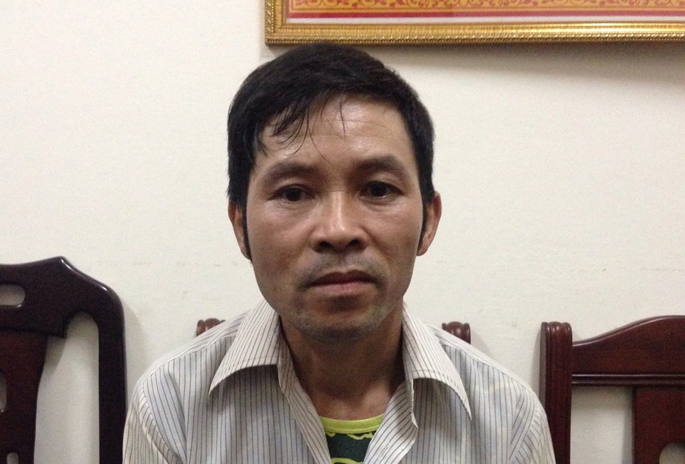 Hà Văn Thu - 1 trong 4 đối tượng thực hiện các vụ cướp tài sản của các chủ bè gỗ trên sông Giăng cách đây gần 30 năm.