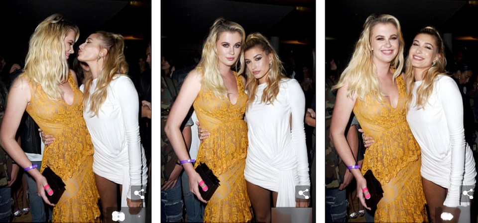 
Hai cô gái thân thiết trò chuyện suốt buổi tối
