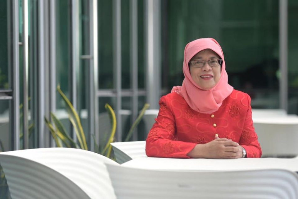 Bà Halimah Yacob (Ảnh: Straits Times)