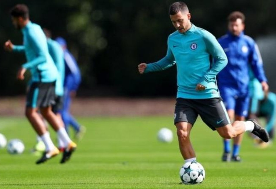 
Hazard sẽ chưa trở lại đội hình xuất phát của Chelsea
