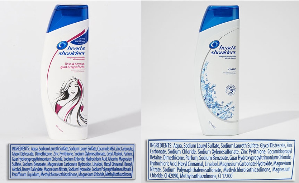 Pháp: Công bố 400 loại hóa mỹ phẩm có thành phần gây hại - 25
Dầu gội Head & Shoulders có Sodium lauryl sulfate, Methylchloroisothiazolinone, Methylisothiazolinone