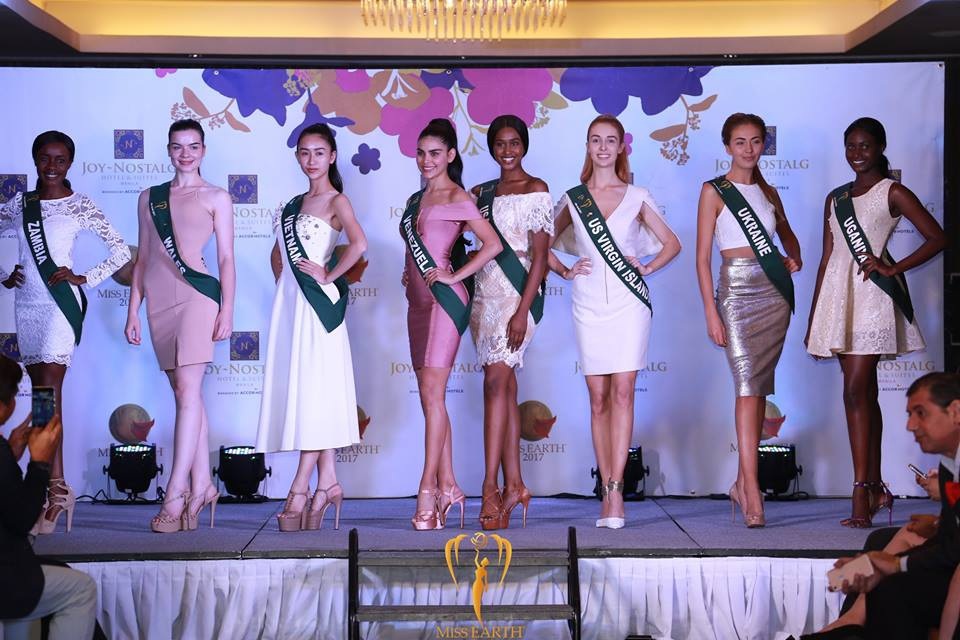 Hà Thu thử thách "đọ" mặt "mộc" với các thí sinh Hoa hậu Trái đất 2017 - 4 Hà Thu thử thách "đọ" mặt "mộc" với các thí sinh Hoa hậu Trái đất 2017 - 4