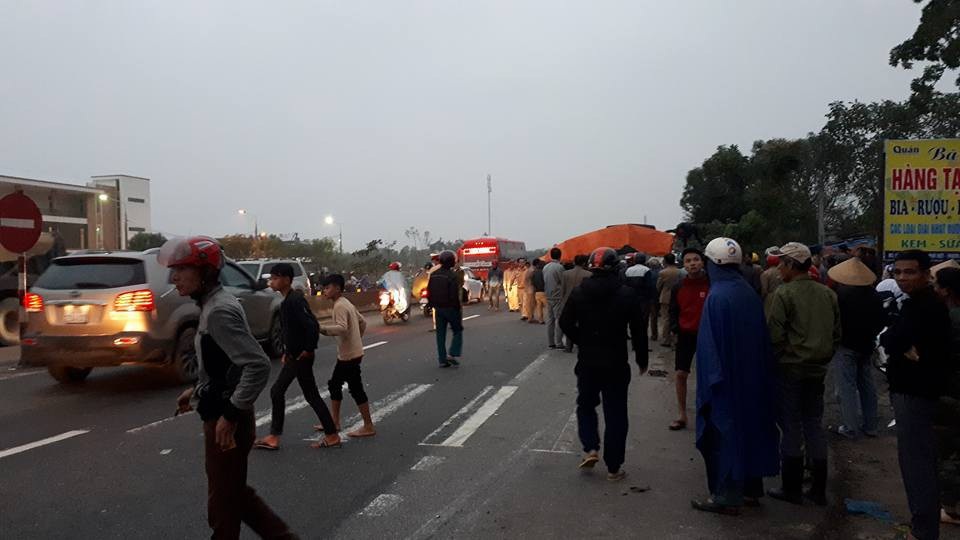 Hiện trường vụ tai nạn