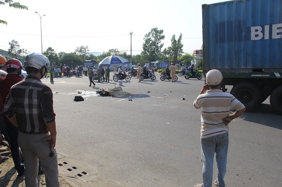 Hiện trường vụ tai nạn