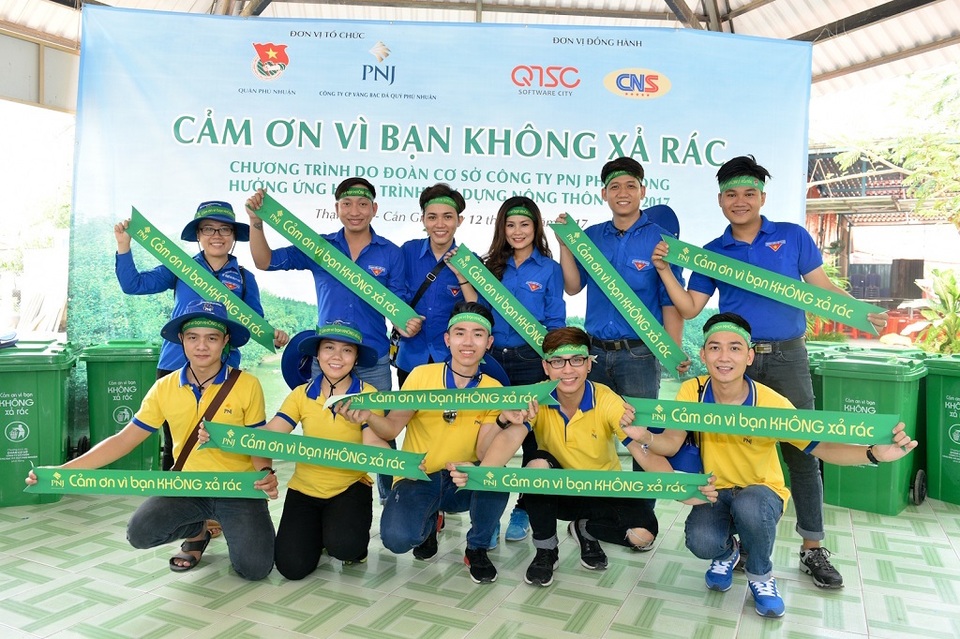 Chương trình chung tay bảo vệ môi trường “Cảm ơn vì bạn không xả rác” của PNJ