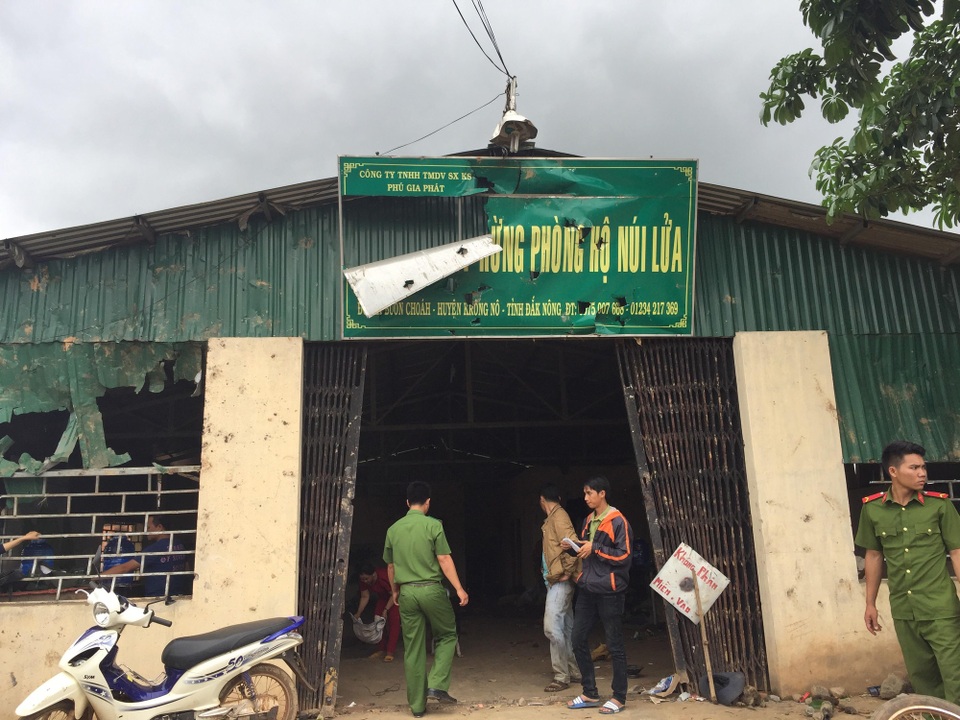Lấy đất rừng phòng hộ để sản xuất, người dân “đòi” tiền hỗ trợ, đền bù? - 1 Được UBND tỉnh Đắk Nông giao đất nhưng giữa công ty và người dân xâm canh trái phép liên tục xảy ra tranh chấp