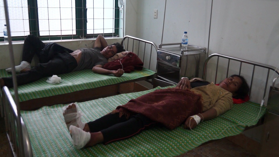 Quảng Ngãi: Tái phát hội chứng viêm da dày sừng bàn tay, bàn chân - 1 Những trường hợp mắc hội chứng viêm da dày sừng bàn tay, bàn chân đang được điều trị theo phác đồ của Bộ Y tế