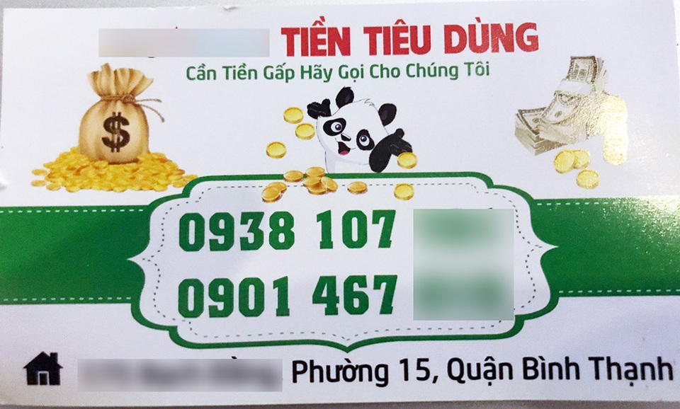 Nguy cơ “trắng tay” khi cho vay qua mạng internet - 1 Các công ty cho vay qua mạng internet mở rộng dịch vụ bằng cách phát tờ tơi.
