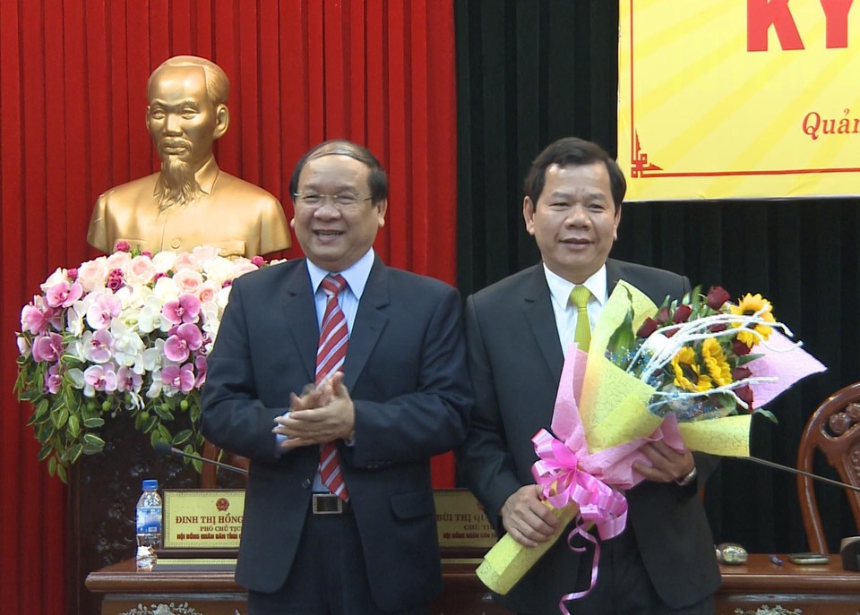 Quảng Ngãi bầu tân Phó Chủ tịch UBND tỉnh - 2 Ông Đặng Văn Minh được chỉ định giữ chức Bí thư Thành ủy Quảng Ngãi