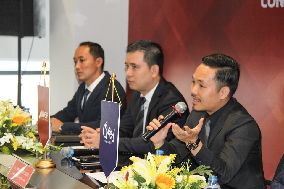 Những cái “bắt tay” làm hồi sinh dự án trùm mền - 2 Ông Nguyễn Bá Sáng, Chủ tịch HĐQT An Gia Investment trả lời các câu hỏi của truyền thông