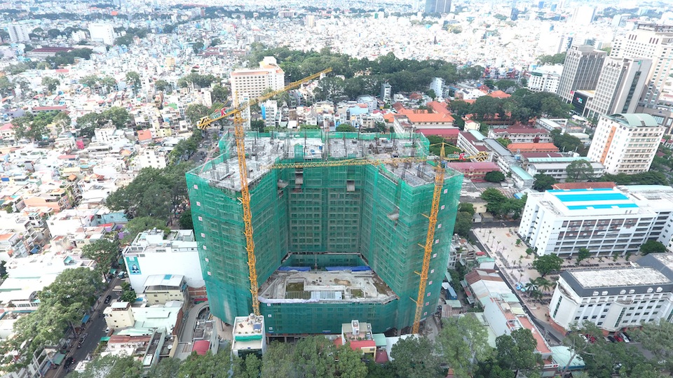 The EverRich Infinity có vị trí “vàng” khi tọa lạc giữa 4 Quận trung tâm