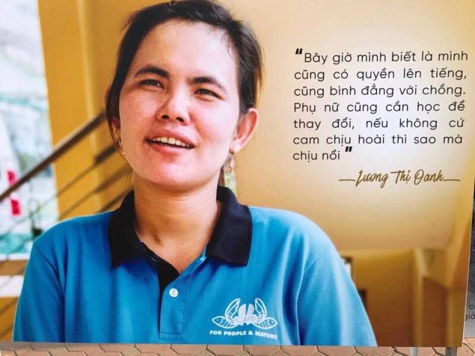 Triển lãm “Cất cánh” tôn vinh người phụ nữ, xóa định kiến giới - 5 Triển lãm “Cất cánh” tôn vinh người phụ nữ, xóa định kiến giới - 5