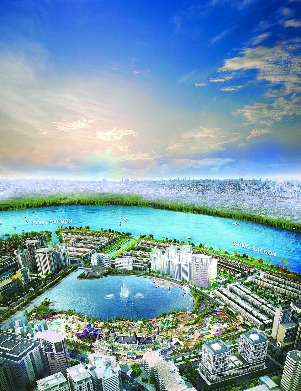 Thời điểm vàng đầu tư nhà phố thương mại, biệt thự phố xây sẵn - 3
Công viên giải trí tầm cỡ quốc tế Ocean World Ho Chi Minh dự kiến khởi công trong tháng 6/2017.