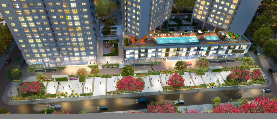 “Hốt bạc” kinh doanh với cửa hàng tại phố đi bộ - 3 Cửa hàng tại phố đi bộ Scenic Valley cũng được thị trường hấp thụ ngay sau khi chủ đầu tư mở bán