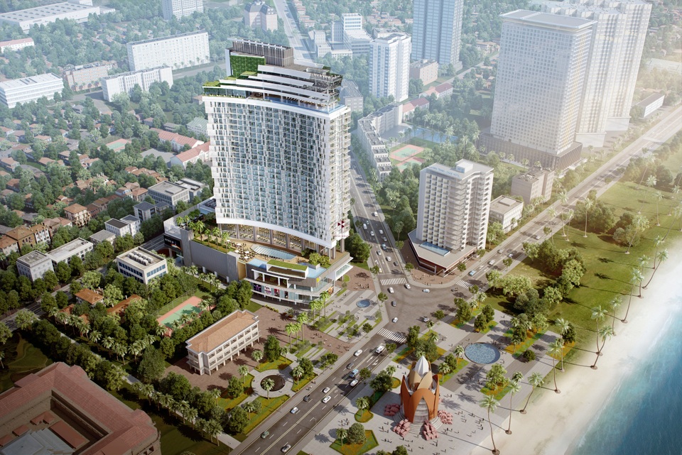 Unicons làm tổng thầu Khu phức hợp A&B Central Square Nha Trang - 1 A&B Central Square – 44 Trần Phú, P. Lộc Thọ, Tp. Nha Trang, Khánh Hòa. Hotline 0909 939 003. www.abvietnam.com