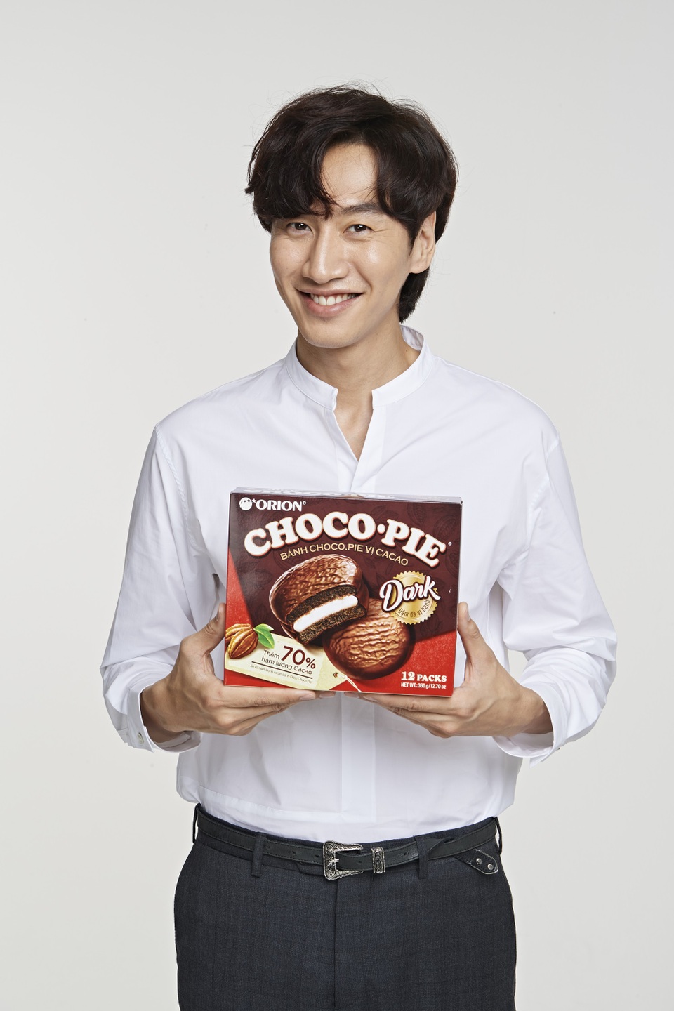 Xu hướng khẩu vị mới cho "bánh ngọt tình yêu" - 2 Diễn viên Lee Kwang Soo – Đại sứ thương hiệu của Orion Choco.Pie